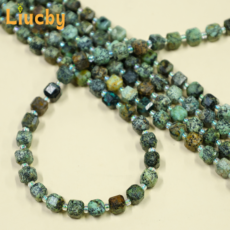 Jewelry Making Gemstones - خرز من حجر الصنوبر الأفريقي الطبيعي