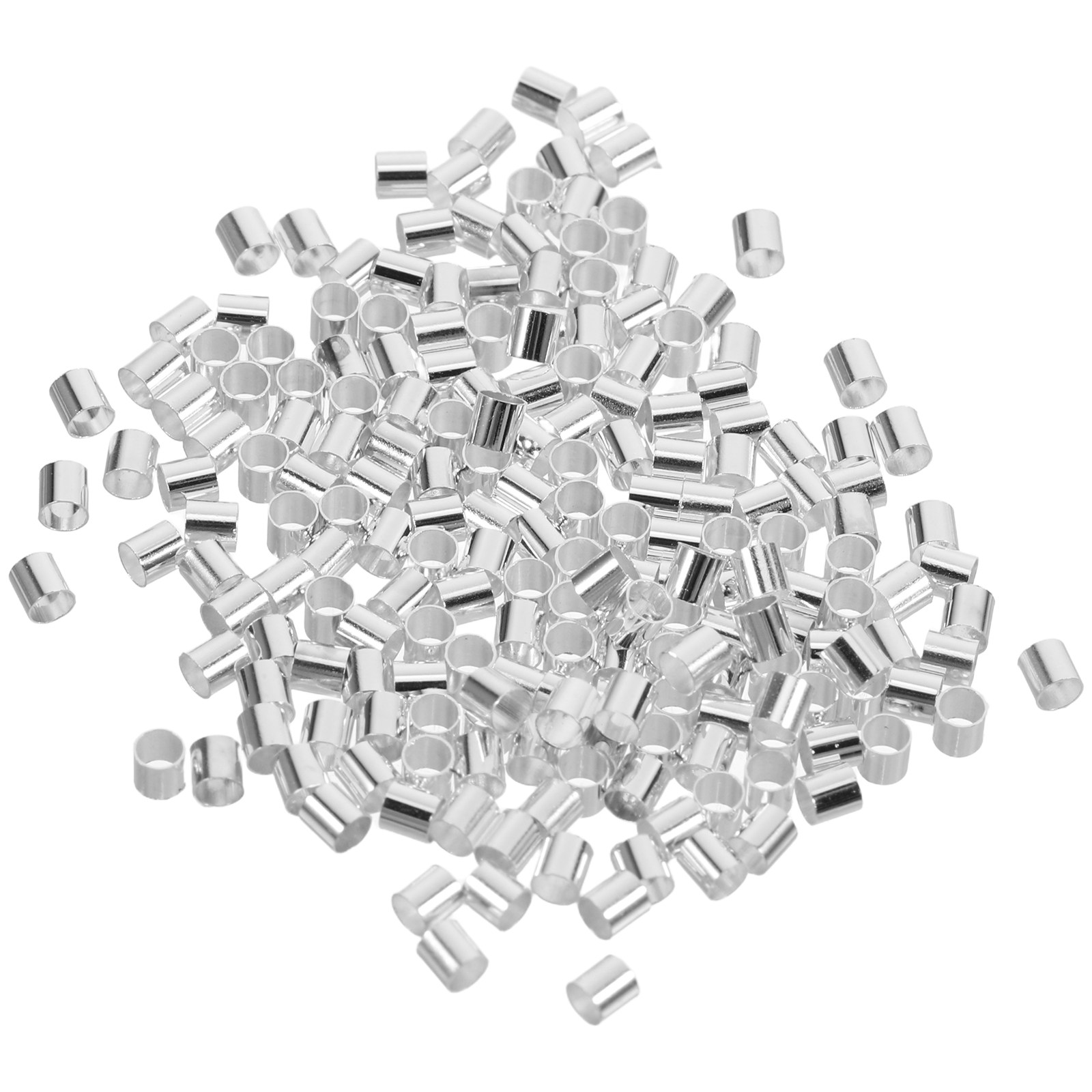 Crimp Bead Tube - ٥٠٠ قطعة من خرزات الأنابيب النحاسية
