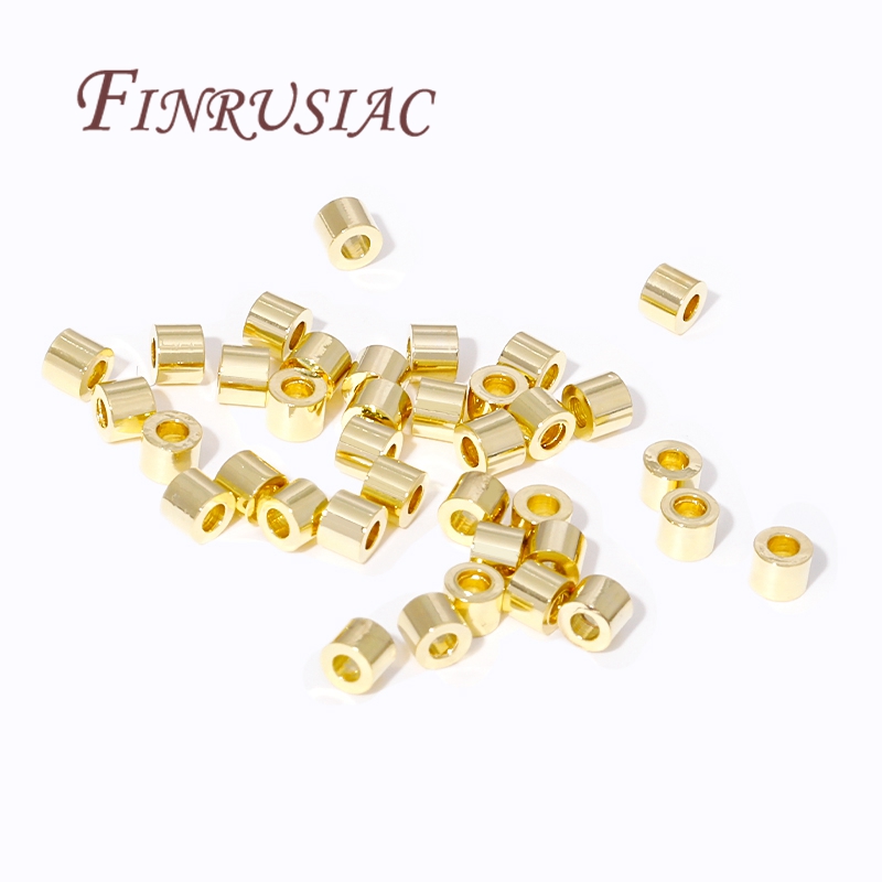 Crimp Bead Tube - 2.5*2 مللي متر أنبوب الخرز للمجوهرات