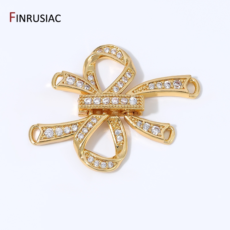 Jewelry Making Hardware - مشابك توصيل على شكل شريط مجوف