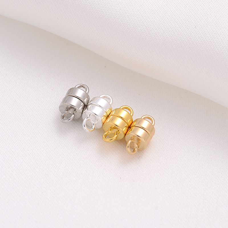 Jewelry Making For Couples - 5 مجموعات الجولة المشابك المغناطيسية متصلة