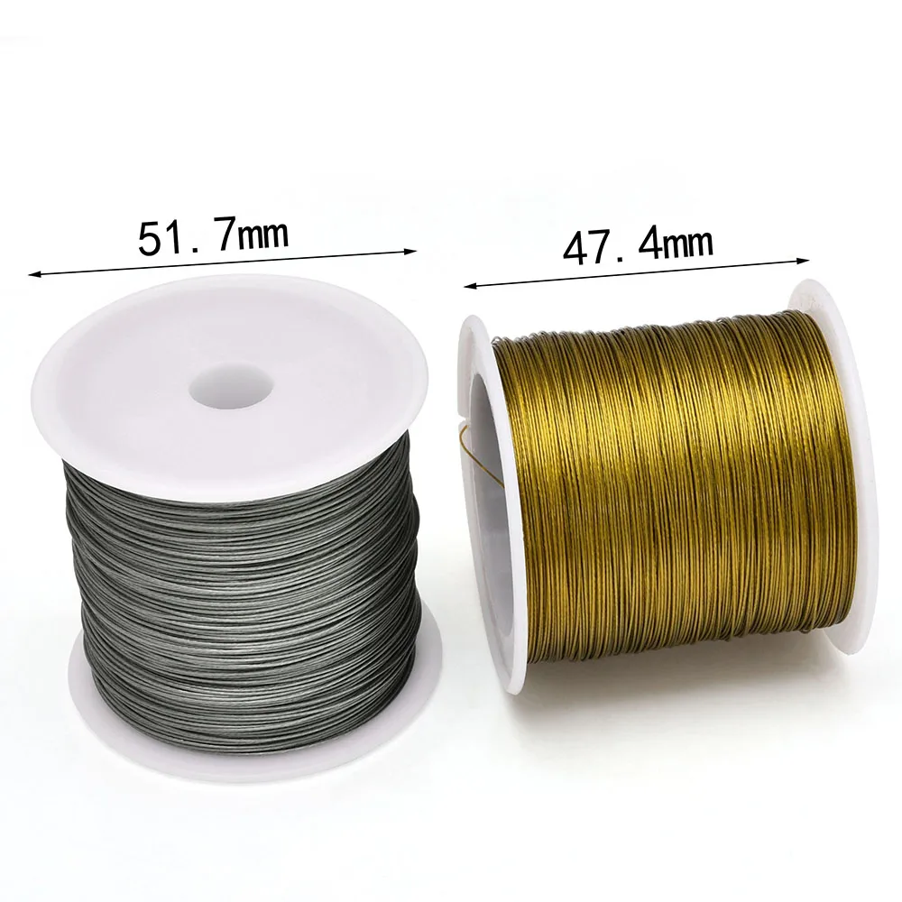 Jewelry Making Thread - سلك فولاذي مقاوم للصدأ بطول 328