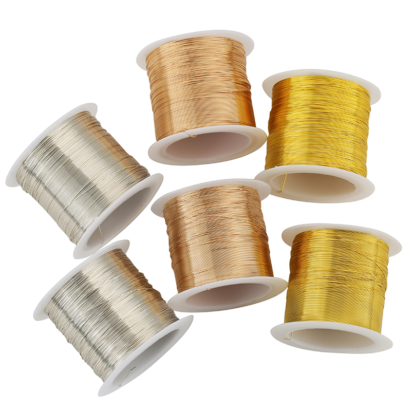 Jewelry Making Thread - سلك نحاسي من الفولاذ المقاوم للصدأ