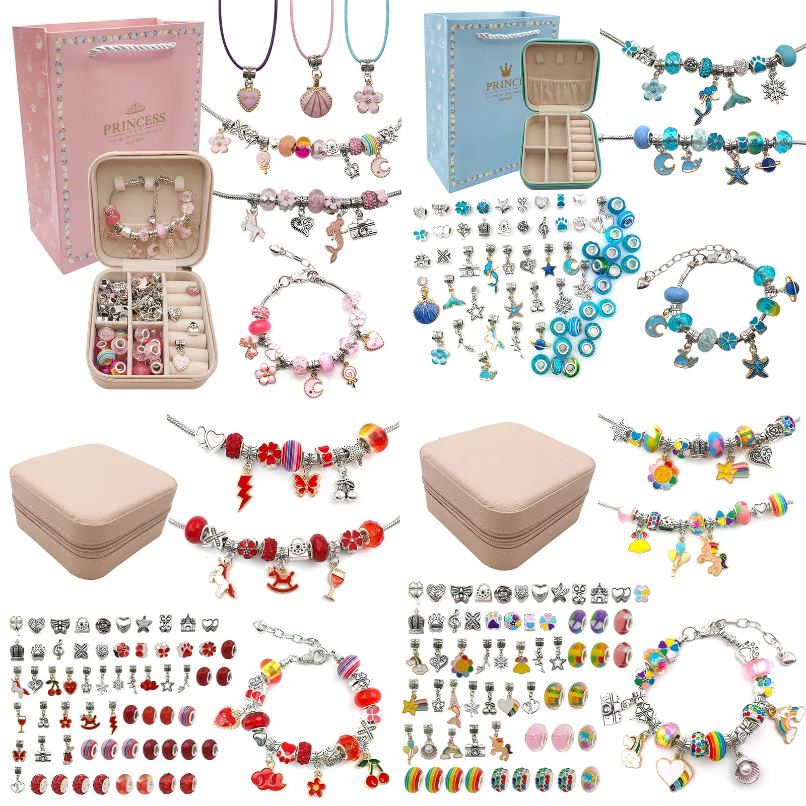 طقم صنع الأساور الساحرة للفتيا - مراجعة Jewelry Making Kit For Kids وسعره