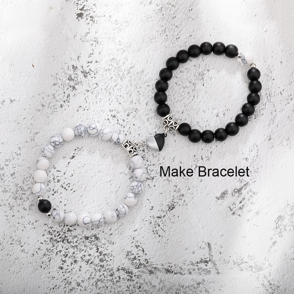 10 مجموعات/وحدة على شكل قلب قو - مراجعة Jewelry Making For Couples وسعره