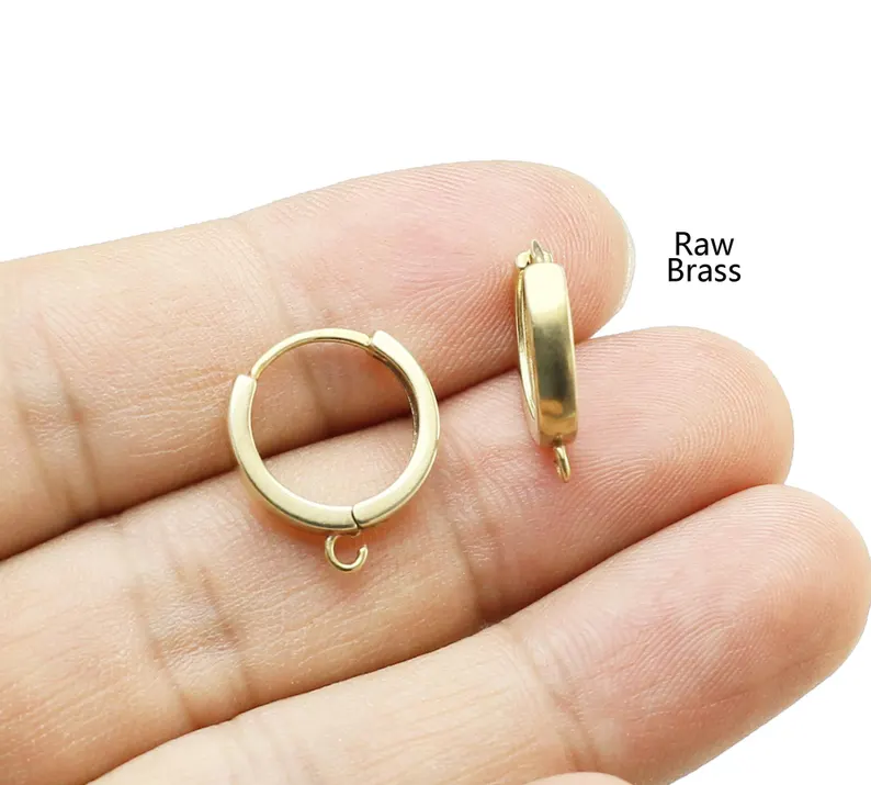 10 قطع من حلقات الأذن النحاسية - مراجعة Jewelry Making Hardware وسعره