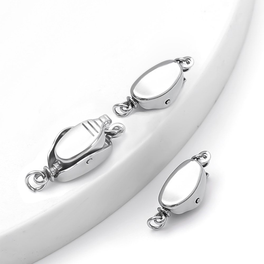 5 قطعة التيتانيوم الصلب قلادة  - مراجعة Jewelry Making Hardware وسعره