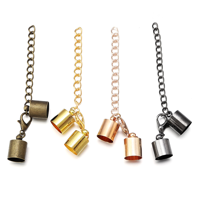 10 مجموعات الجلود الحبل نهاية  - مراجعة Jewelry Making Hardware وسعره