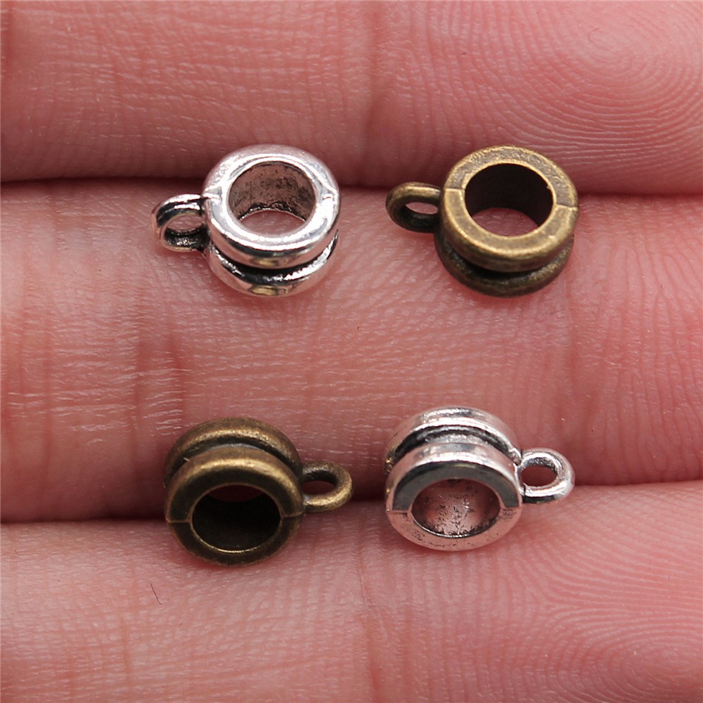 خرزات على شكل قلب مجوف مزدوج ب - مراجعة Jewelry Making For Couples وسعره