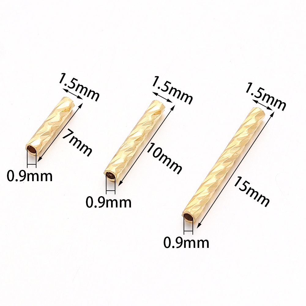 30 قطعة من الخرز المعدني المطل - مراجعة Crimp Bead Tube وسعره