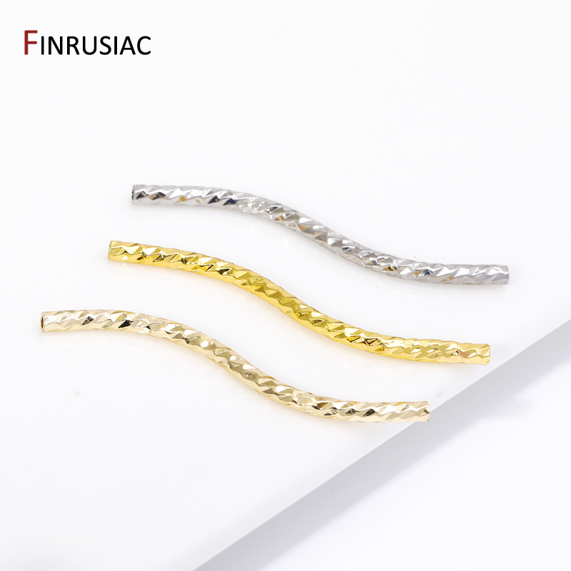خرز أنبوبي منحني على شكل حرف S - مراجعة Crimp Bead Tube وسعره