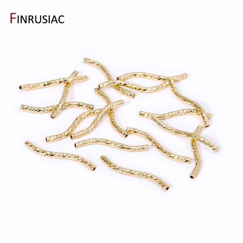 خرز أنبوبي منحني على شكل حرف S - مراجعة Crimp Bead Tube وسعره