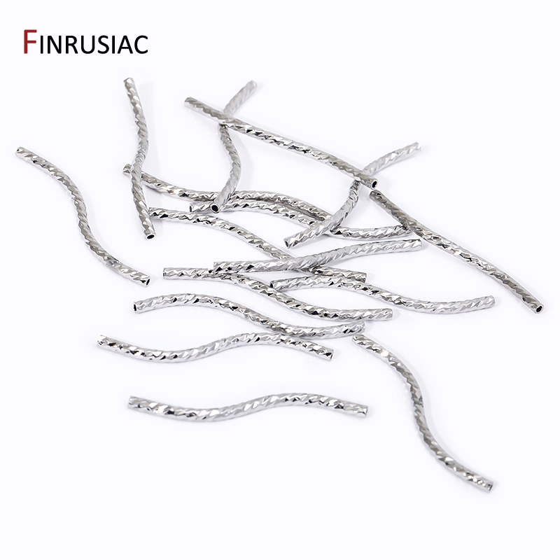 خرز أنبوبي منحني على شكل حرف S - مراجعة Crimp Bead Tube وسعره