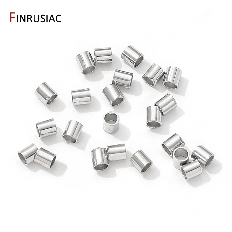 18K مطلية بالذهب النحاس أنبوب  - مراجعة Crimp Bead Tube وسعره