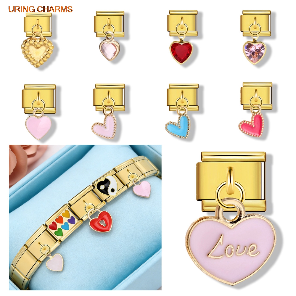 URING مطاطا سحر الذهب اللون قل - مراجعة Jewelry Making For Couples وسعره