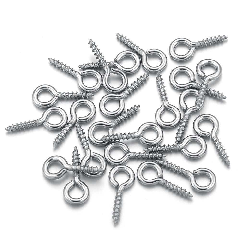 100 قطعة/الوحدة الفولاذ المقاو - مراجعة Jewelry Making Thread وسعره