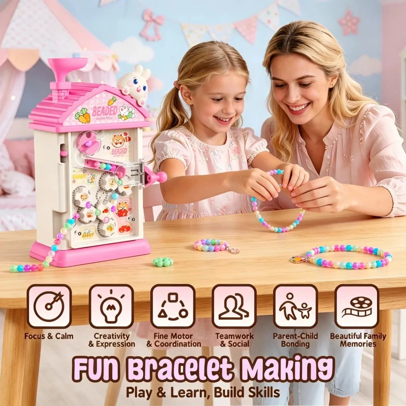 مجموعة ألعاب ماكينة خرز أوتوما - مراجعة Jewelry Making Kit For Kids وسعره