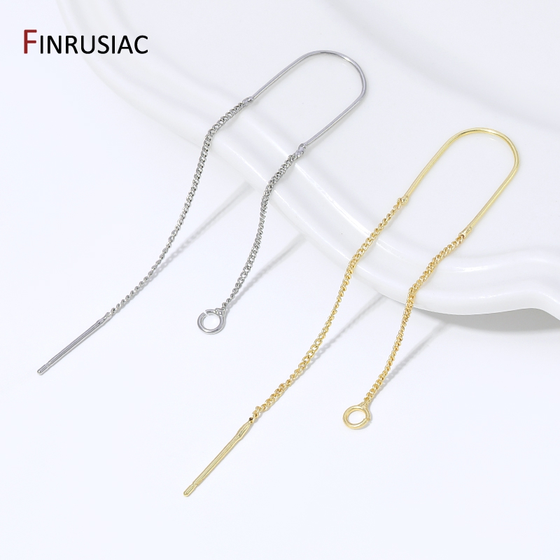 أقراط متدلية بسلسلة طويلة مزين - مراجعة Jewelry Making Thread وسعره