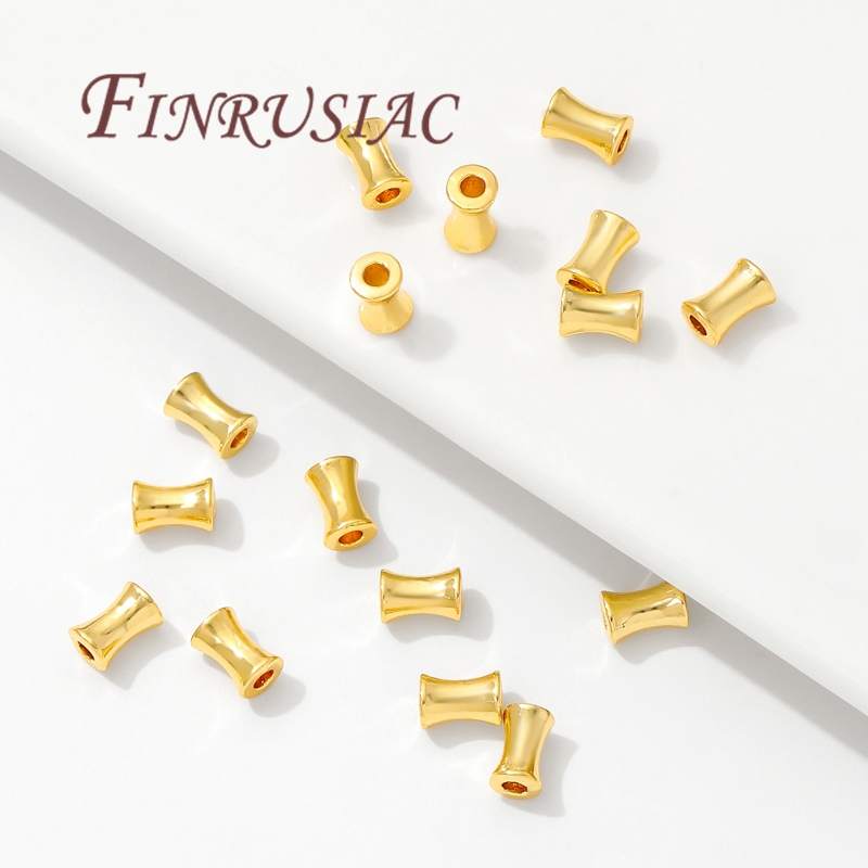 18K مطلية بالذهب النحاس أنبوب  - مراجعة Crimp Bead Tube وسعره